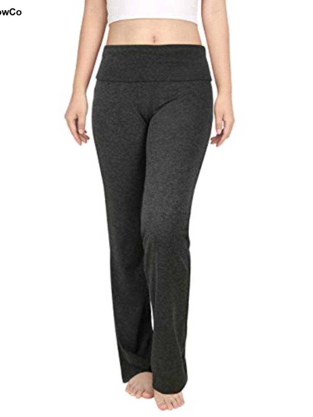 Women's Flare Leg Yoga Pants High Waist Stretch Workout Leggings